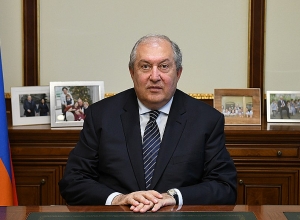 Armen Sarkissian leaves for Brussels