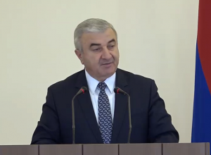 Աշոտ Ղուլյանի վերջին ելույթը որպես ԱԺ  նախագահ