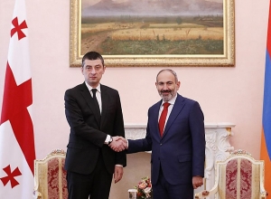 Никол Пашинян направил послание премьер-министру Грузии Георгию Гахарии