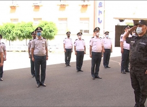 Строевой инструктаж в Полиции РА