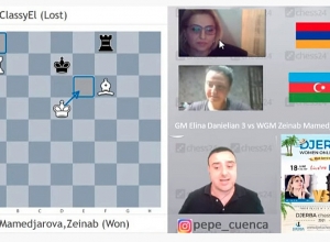 Էլինա Դանիելյանը պարտվեց Զեյնաբ Մամեդյարովային և դուրս մնաց պայքարից