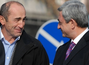 Роберт Кочарян и Серж Саркисян встретились