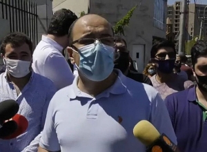 Молодые представители РПА находились у здания ЕС