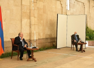 Նախագահ Արմեն Սարգսյանը հանդիպել է ՏՏ ոլորտի մի խումբ ընկերությունների ղեկավարների հետ