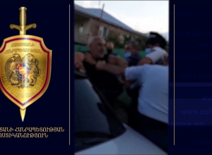Полиция об инциденте между сотрудниками полиции и гражданами в Степанаване