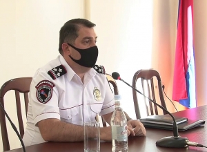 Рабочее совещание в паспортно-визовом управлении полиции