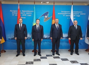 Премьер-министр в Минске участвует в заседании Евразийского межправительственного совета