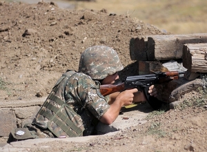 Enemy continues firing in direction of southern border of Republic of Armenia