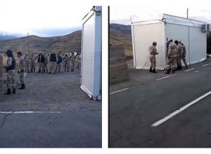 Ночью убрали домики-вагоны охраняющих Амулсар