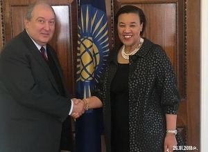 Армен Саркисян пригласил баронессу Патриции Скотланд принять участие в «Армянском саммите мыслей»