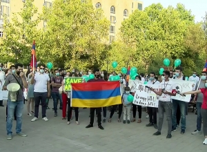 Ամուլսարի պաշտպանները հասան Երևան. ակցիա Երևանի կենտրոնում. ՈՒՂԻՂ