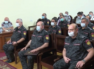 Վահե Ղազարյանը ներկայացրել է ոստիկանության պետի նորանշանակ տեղակալ Արա Ֆիդանյանին