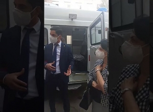 Վեդի ԲԿ-ն շտապօգնության նոր մեքենա է ստացել և տեղադրվել է վերելակ. Արարատի մարզպետի տեսանյութը