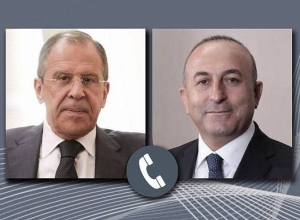 Лавров и Чавушоглу обсудили ситуацию в Нагорном Карабахе