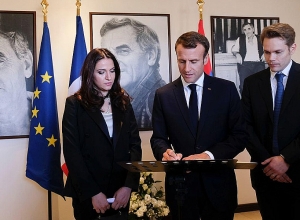 N.Aznavour’s letter to the French President E. Macron