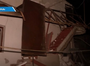 Ստեփանակերտը այսօր երեկոյան հրետակոծումից հետո . Հանրային հեռուստատեսության կադրերը