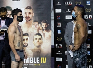 Բռնցքամարտիկ Հովհաննես Բաչկովը հայացքների մրցամարտ է անցկացրել Դուբայում