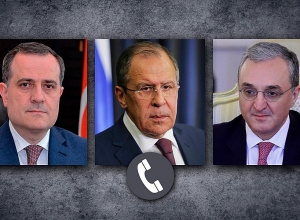 О телефонных разговорах Министра иностранных дел России С.В.Лаврова