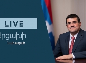 Press conference of Artsakh President Arayik Harutyunyan