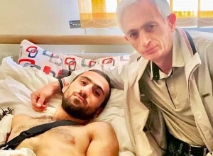 Artsakh boxer injured on front line