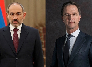 PM Pashinyan holds phone conversation with Netherlands Prime Minister