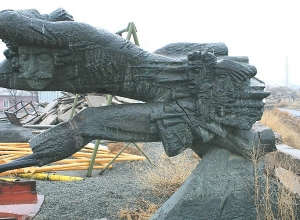 Վերականգնվում է ՀԽՍՀ ժողովրդական նկարիչ Սարգիս Բաղդասարյանի «Լոռեցի Սաքո» քանդակը