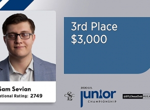 Սեմ Սևյանը՝ շախմատի ԱՄՆ-ի պատանիների բրոնզե մեդալակիր