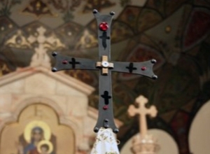 Ashot the Iron Cross of Armenian Army brought to Artsakh