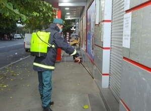 МЧС в течение недели в разных местах осуществило 4 316 процедур дезинфицирования