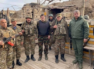 Every time I return from the front line with new and renewed strength - Artsakh President