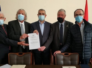 Глава МИД Республики Арцах Масис Маилян встретился с делегацией депутатов парламента Франции