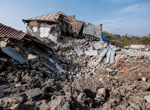 Azerbaijan Struck Maternity Hospital in Stepanakert and Residential and Public Areas