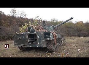 Артиллеристы АО действуют блестяще