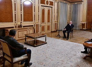 Президент Армен Саркисян встретился с Арменом Рустамяном и Арцвиком Минасяном