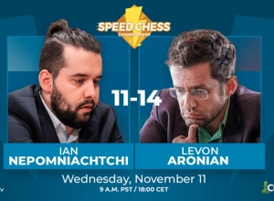 Speed Chess-2020. Լեւոն Արոնյանը հաղթեց Յան Նեպոմնյաշչուն և մտավ քառորդ եզրափակիչ