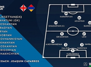 Ուղիղ. Վրաստան – Հայաստան. Ազգերի Լիգայի 5-րդ տուրի հանդիպում