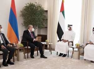Արմեն Սարգսյանը հանդիպել է Աբու Դաբիի թագաժառանգ շեյխ Մոհամմեդ բին Զայեդի հետ