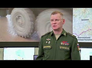 Брифинг официального представителя Минобороны России по ситуации в Нагорном Карабахе