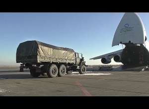 Переброска миротворцев 15 й бригады и техники в Нагорный Карабах