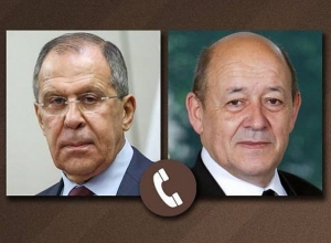 Сергей Лавров и Жан-Ив Ле Дриан обсудили ситуацию в Карабахе