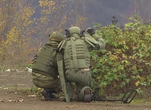 Разминирование местности в зонах ответственности миротворческих сил РФ в Нагороном Карабахе