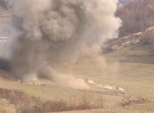 Российские саперы продолжают работы по разминированию в Нагорном Карабахе