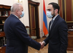 Тигран Авинян принял посла России