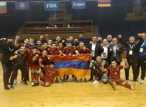 Ֆուտզալի Հայաստանի ազգային հավաքականը դուրս եկավ ԵՎՐՈ 2022-ի որակավորման խմբային փուլ
