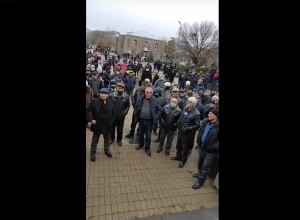 Gathering in support of Nikol Pashinyan in Sisian