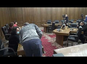 Пресс-конференция депутатов Назели Багдасарян и Софьи Овсепян