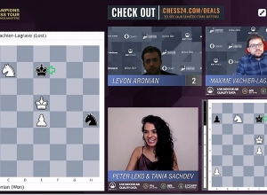 Լևոն Արոնյանը հաղթեց Մաքսիմ Վաշյե-Լագրավին և առաջ անցավ հաշվի մեջ. Airthings Masters