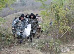 Накануне из Гадрутского района были вынесены останки 6 военнослужащих, их личность известна: ГСЧС Арцаха