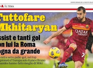 Հենրիխ Մխիթարյանն արդյունավետությամբ երրորդն է Եվրոպայում