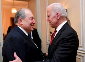 Армен Саркисян поздравил президента США Джо Байдена